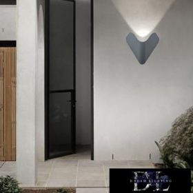   UNIVERSO wall lamp LED 12w 1000lm 6500k IP65 200×170×88mm gray