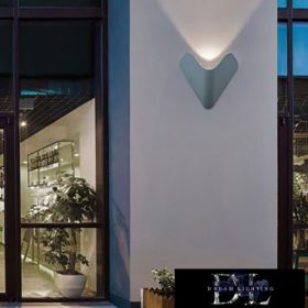   UNIVERSO wall lamp LED 12w 1000lm 4000k IP65 200×170×88mm gray