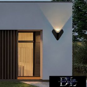   UNIVERSO wall lamp LED 12w 1000lm 3000k IP65 200×170×88mm black