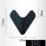 UNIVERSO wall lamp LED 12w 1000lm 3000k IP65 200×170×88mm black