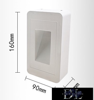 UNIVERSO Pedestal LED luminaire 12w 1000lm 6500k 120° IP65 white