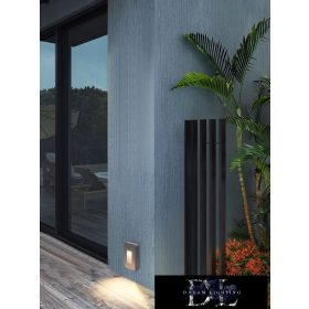   UNIVERSO Pedestal LED light fixture 12w 1000lm 3000k 120° IP65 gray 160x90x36mm