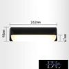 UNIVERSO Outdoor wall lamp 12w 1200lm 3000k 180° IP65 262×67×98mm black
