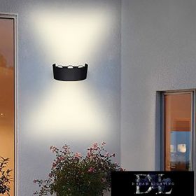   UNIVERSO wall lamp LED 6*3w 1650lm 4000k IP65 175×90×40mm black
