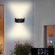 UNIVERSO wall lamp LED 6*3w 1650lm 4000k IP65 175×90×40mm black