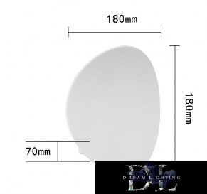 UNIVERSO Outdoor wall lamp 12w 1000lm 4000k 80° IP65 white