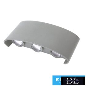   UNIVERSO Outdoor wall lamp with LED 16w 1300lm CCT.kap IP65 Grey 169×80×40mm