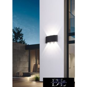   UNIVERSO wall lamp LED 16w 1300lm 4000k IP65 169×80×40mm black