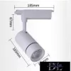 UNIVERSO Single-phase rail lamp 30w 2700lm 6500k Ra≥90 30° white