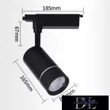 UNIVERSO Single-phase track lamp 30w 2700lm 4000k Ra≥90 30° black