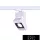 UNIVERSO Single-phase track lamp 30w 2700lm 4000k Ra≥90 24° white