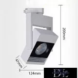 UNIVERSO Single-phase track lamp 30w 2700lm 4000k Ra≥90 24° white