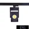 UNIVERSO Single-phase track lamp 30w 2700lm 6500k Ra≥90 24° black