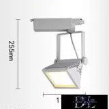 UNIVERSO Single-phase track lamp 30w 2700lm 3000k Ra≥90 90° white