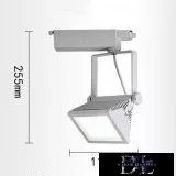 UNIVERSO Single-phase track lamp 30w 2700lm 6500k Ra≥90 90° white