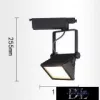 UNIVERSO Single-phase track lamp 30w 2700lm 3000k Ra≥90 90° black