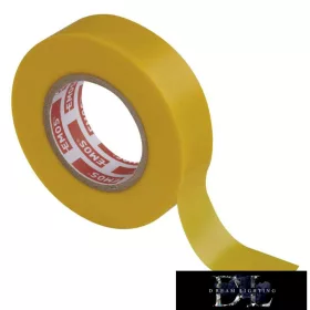EMOS TAPE PVC 19/20 YELLOW