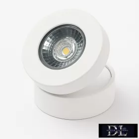   UNIVERSO Wall-mounted spotlight 7w 600lm 6500k 20° IP20 White D85x100mm