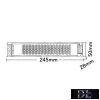 UNIVERSO Slim metal housing power supply DC:24V 300W 8.3A IP20