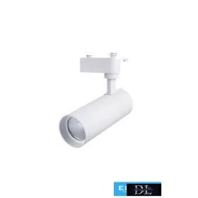   UNIVERSO Single-phase rail lamp 15w 1270lm CCT.kap 38°  IP20 White D74x238mm