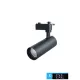 UNIVERSO Single-phase rail lamp 15w 1270lm CCT.kap 38°  IP20 Black D74x238mm