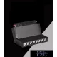 UNIVERSO Magnetic track-mounted spot lamp DC:48V 10W 800LM 3000K RA90 IP20 158x45x24mm Black