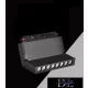 UNIVERSO Magnetic track-mounted spot lamp DC:48V 10W 800LM 4000K RA90 IP20 158x45x24mm Black