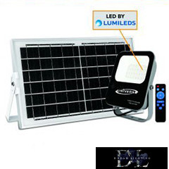 UNIVERSO Solar LED spotlight 3.7V-2.6AH 300lm 6500k IP65