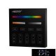 MIBOXER RF 2.4G RGB+CCT LED Strip Wall Remote Control 4 Zones Black