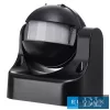 EMOS motion sensor PIR 1200W IP44 black