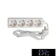 ELDLUX Extension cord 4 sockets 1.5m x 1.5㎟ IP20 white