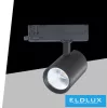 UNIVERSO Three-phase track spotlight 30w 3250lm 4000k 38° RA90 IP20 black 5 years