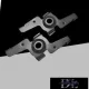 UNIVERSO Fastener for magnetic wall-mounted rail system 2 pcs/pack