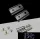 UNIVERSO Magnetic wall-mounted rail system suspension set 2 pcs/pack