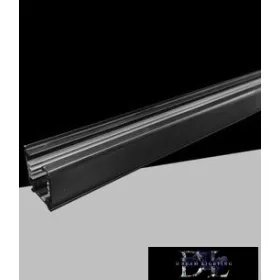 UNIVERSO Three-phase rail black 1980x30x33mm