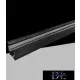 UNIVERSO Three-phase rail black 1980x30x33mm