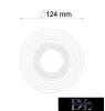 UNIVERSO Plaster recessed spot light fixture 1xGU10 ∅85-90 124x52mm IP20 white 