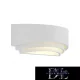 UNIVERSO Plaster wall lamp 1xR7S 320x130x105mm IP20 white 