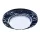 ELDLUX MIRROR recessed light fixture GX53 black