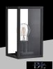 UNIVERSO Outdoor wall lamp 1xE27 max.15w IP44 black 120x120x220mm 5 years