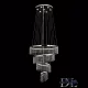 ELDLUX RINGS crystal glass pendant light chrome 149W 4000K