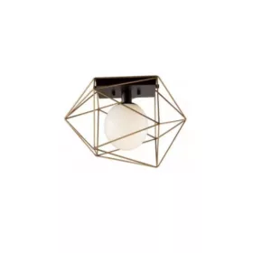 ELDLUX ELDGEOX ceiling lamp black/gold E27