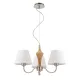 ELDLUX Chandelier 3×E14 black