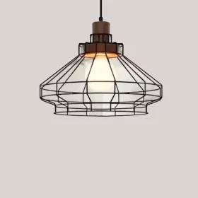ELDLUX INKJET pendant lamp E27 black