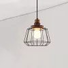 ELDLUX INKJET pendant lamp E27 black