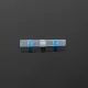 ELDLUX Heat-shrinkable sleeve with tin, blue, 1.5-2.5mm², 30 pcs/pack