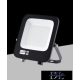 UNIVERSO LED spotlight 30w 2400lm 3000k 120° IP65 black 155x186x26mm
