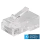 EMOS CONNECTOR RJ45 UTP CAT5E FOR CABLES 20PCS