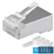 EMOS CONN.RJ45 FTP CAT6 FOR PRICE WIRE 20PCS