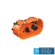 KAISER Plasterboard mounting box rubber 2 oval 130 mm x 65 mm plastic orange O-range ECON KAISER